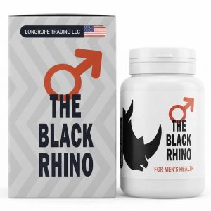 The Black Rhino — Капсули для потенції (Блек Ріно/Чорний носоріг)