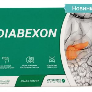 Diabexon для нормализации уровня сахара и пищеварительной системы (Диабексон)