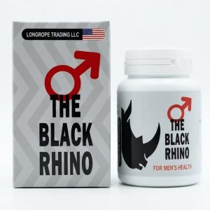 The Black Rhino — Капсули для потенції (Блек Ріно/Чорний носоріг)