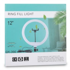 Кільцева LED-лампа для блогерів та зйомки Ring Fill Light 12