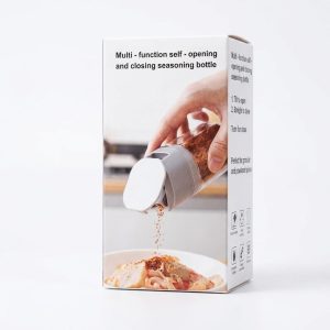Многофункциональная самооткрывающаяся и закрывающаяся бутылка для приправ