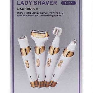 Жіночий багатофункціональний електроепілятор / Триммер 4 в 1 Lady Shaver