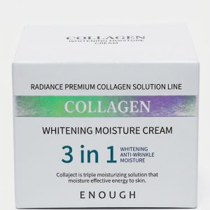 Collagen освітлюючий зволожуючий крем для обличчя з колагеном 3 в 1