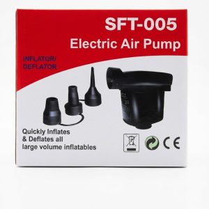 Електричний насос для надувних виробів SFT-005 Electric Air Pump (з функцією надування та здування)