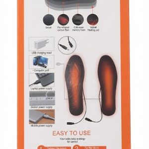 Зимові електричні устілки з підігрівом / USB Rechargeable Heated Insoles