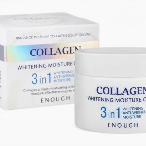 Крем для сяйва, зволоження та розгладження ENOUGH Collagen Whitening Moisture Cream 3в1, 50g