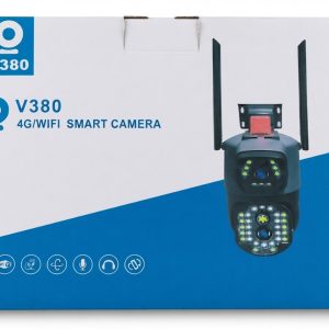 Вулична поворотна 4G/WiFi смарт-камера відеоспостереження V380