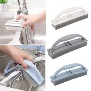 Губка Складная для выжимания воды, щетка для чистки с ручкой WASHER
